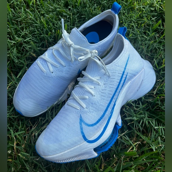 CLEAN Nike Air size 12 Womens Zoom Tempo Next% Photo Blue shoes - Picture 1 of 9
